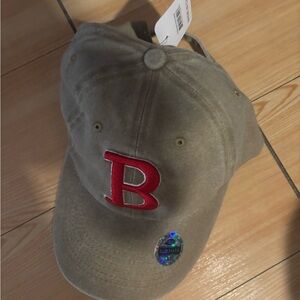 Kids Red and Tan Cap